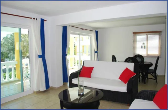 Hotel Bahia Residence Cabarete apartment living dinning room